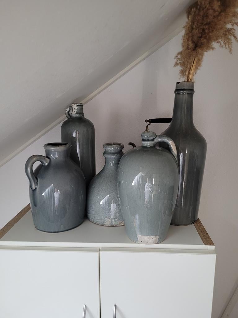 Set BRYNXZ vazen, Ophalen, Overige kleuren, Minder dan 50 cm, Glas