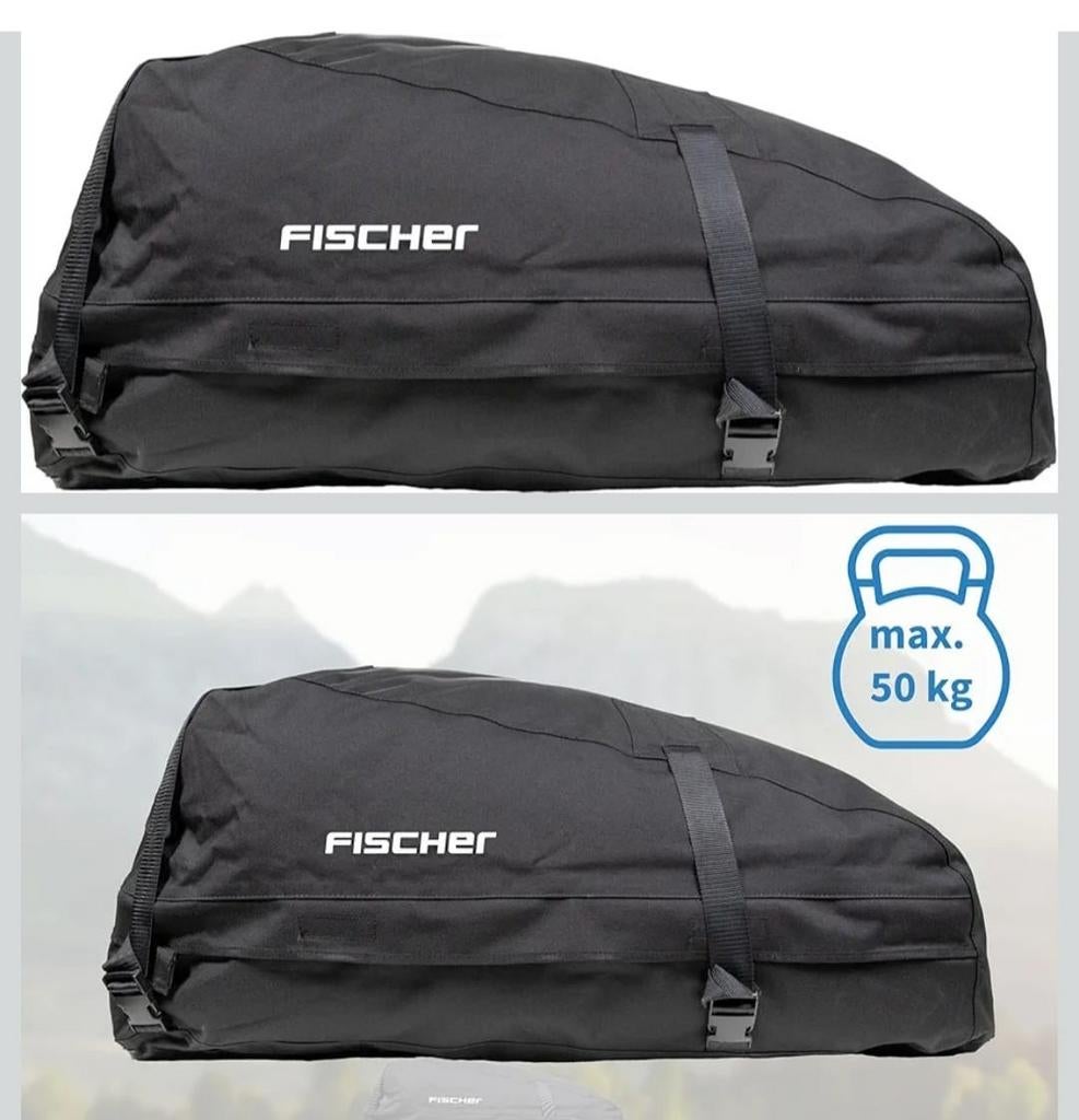 Fischer Dakkoffer - Flexibele Daktas 270L - Max 50kg, Auto diversen, Dakkoffers, Ophalen of Verzenden, Zo goed als nieuw