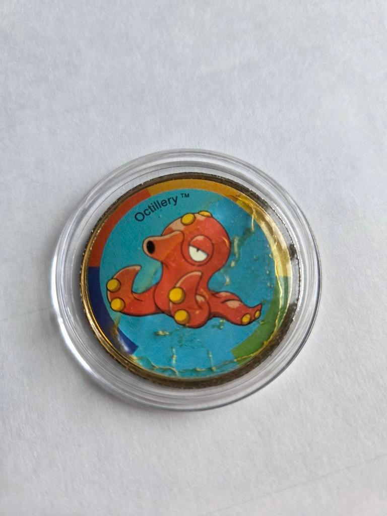 Pokémon Octillery Coin 2001 - Gotta Catch Em All, Ophalen of Verzenden