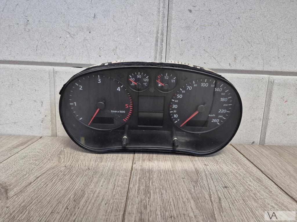 Audi A3 8L 1996 - 2003 cockpit tellerklok 1.9 tdi 8L0920900b, Gebruikt, -, -, -