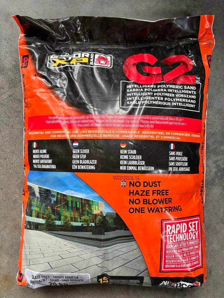 GATOR XP voegzand antraciet, Ophalen of Verzenden, Nieuw