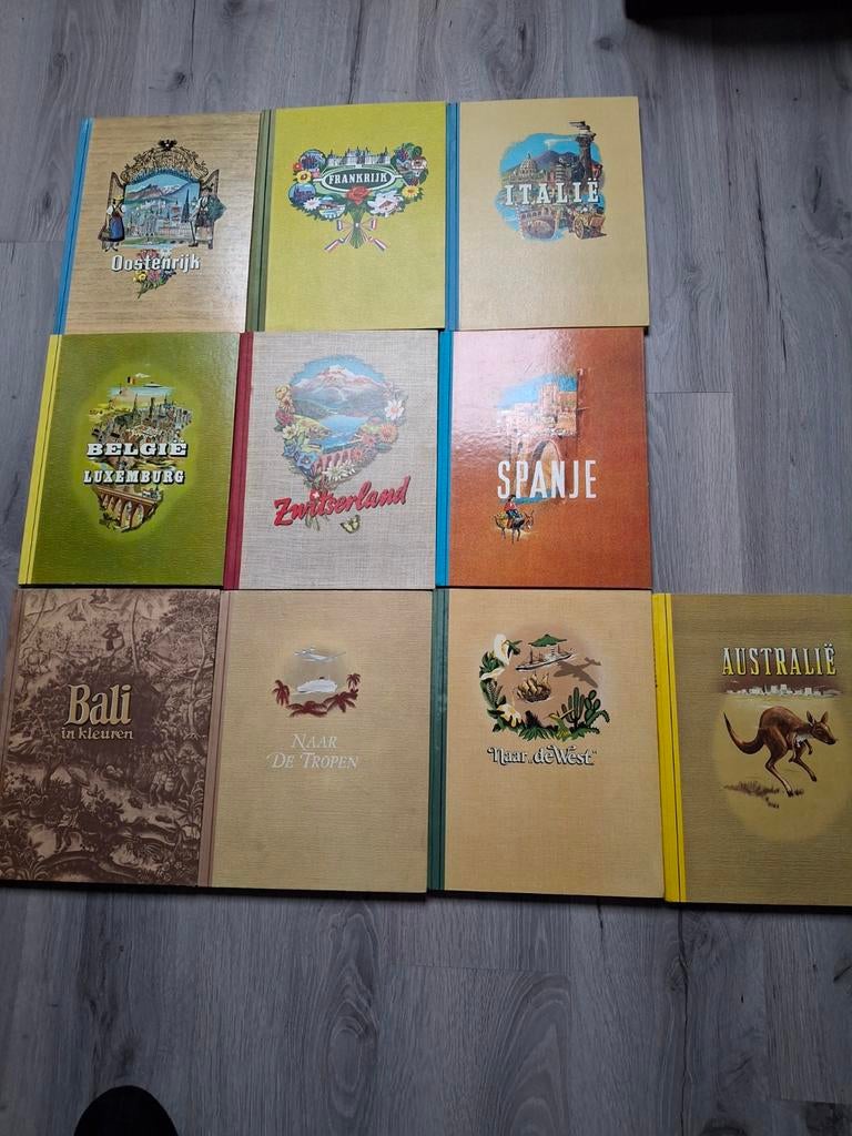 Douwe Egberts plaatjes boeken uit de jaren 50, Ophalen of Verzenden, Zo goed als nieuw