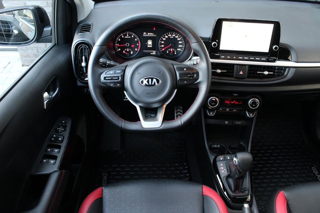 Kia PICANTO 1.2 DPi GT-Line, camera, navi, Keyless, stoel/st, Gebruikt, 4 cilinders, 4 stoelen, Zwart