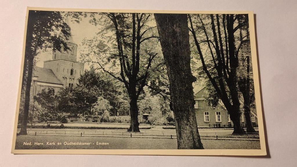 Emmen Ned. Herv. Kerk en Oudheidskamer, Ophalen of Verzenden, Drenthe
