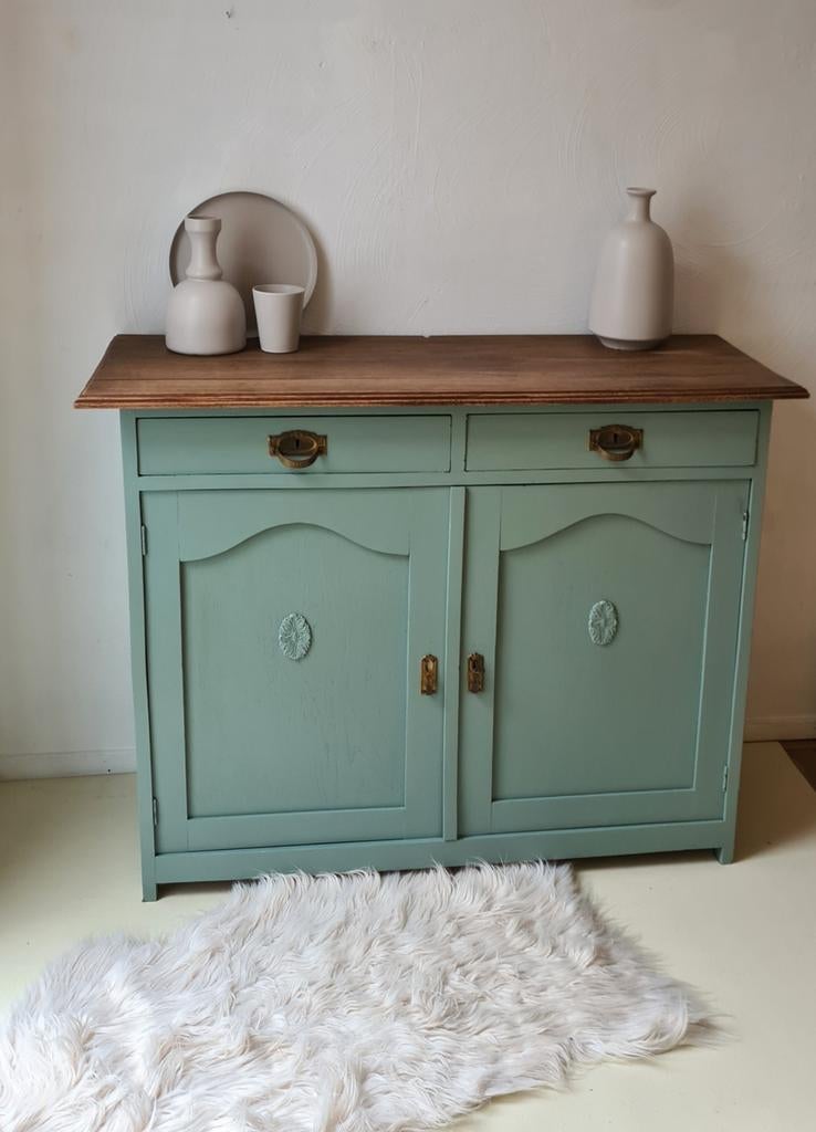 Vintage kast commode, Ophalen, Gebruikt, 25 tot 50 cm