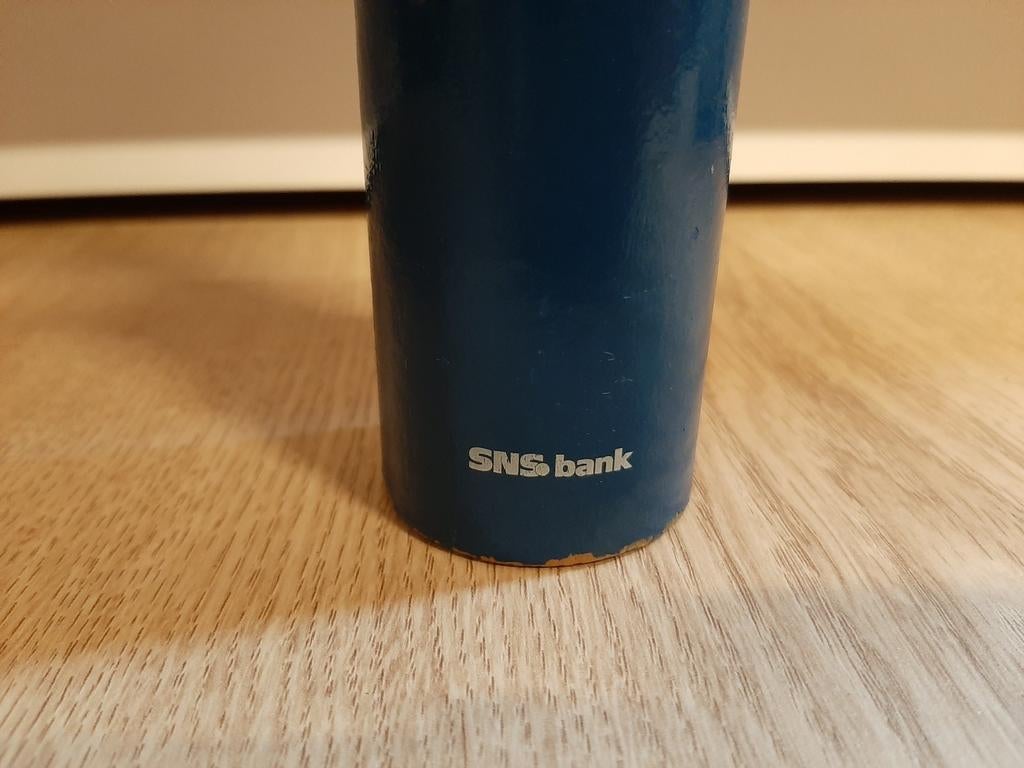 Pinokkio houten spaarpot SNS bank, Verzamelen, Ophalen of Verzenden