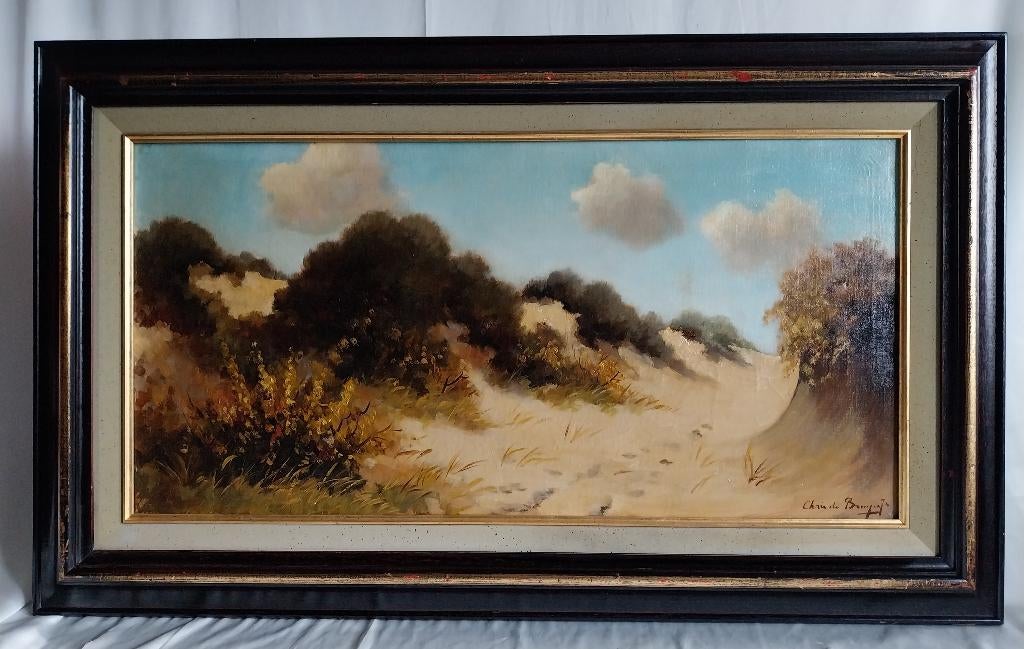 Chris de Bruijn jr. (1901-1974) - Duinlandschap - 1940, Antiek en Kunst, Kunst | Schilderijen | Klassiek, Ophalen