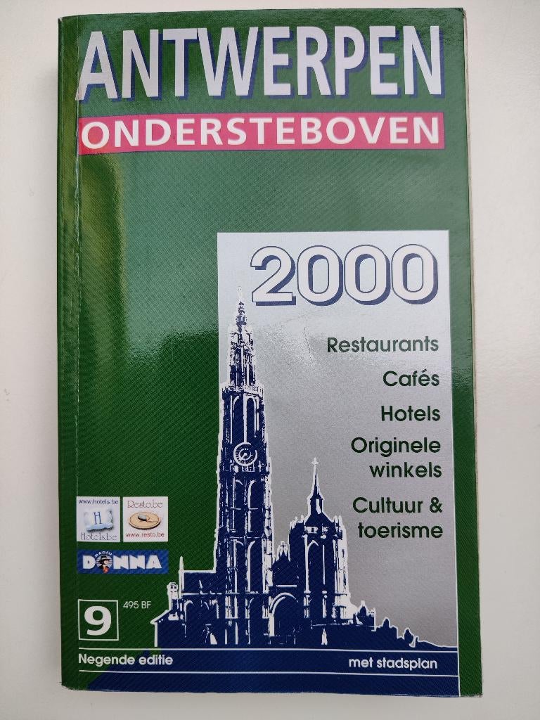 Antwerpen ondersteboven, 2000 restaurants, cafés en meer, Europa, Ophalen of Verzenden, Reisgids of -boek, Gelezen