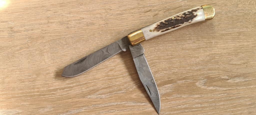 Zakmes met geweien heft, Ophalen of Verzenden