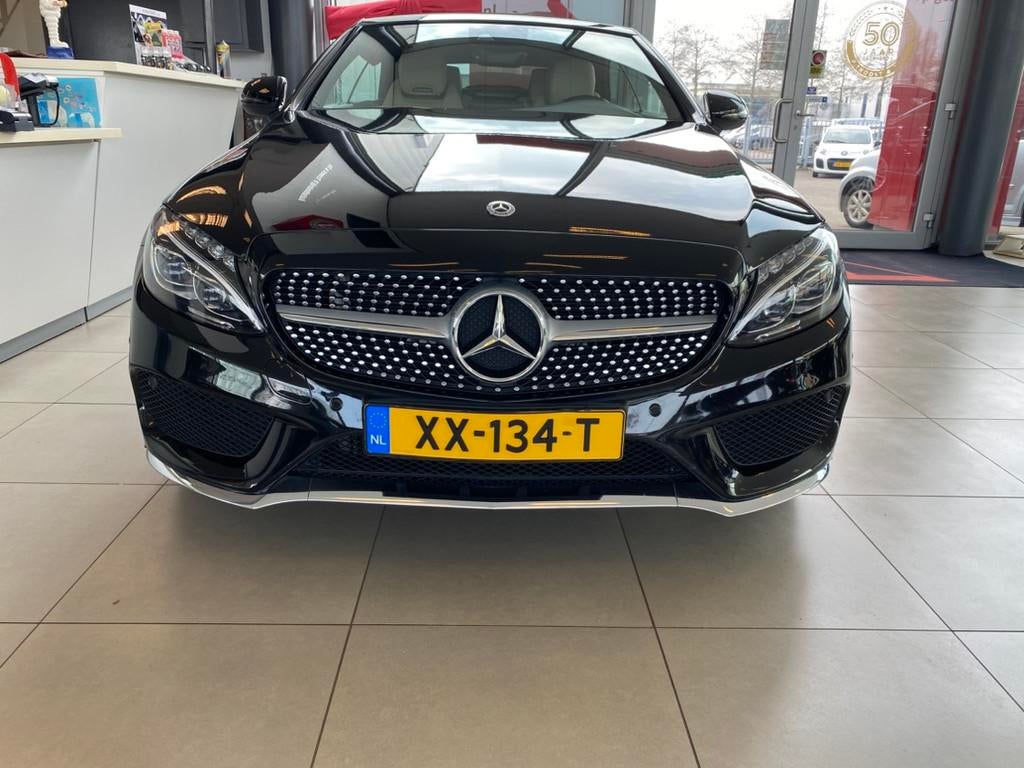 Mercedes-Benz C-Klasse Cabrio 180 Premium,AMG LineAutomaat,N, 12 maanden, Achterwielaandrijving, 4 stoelen, Zwart