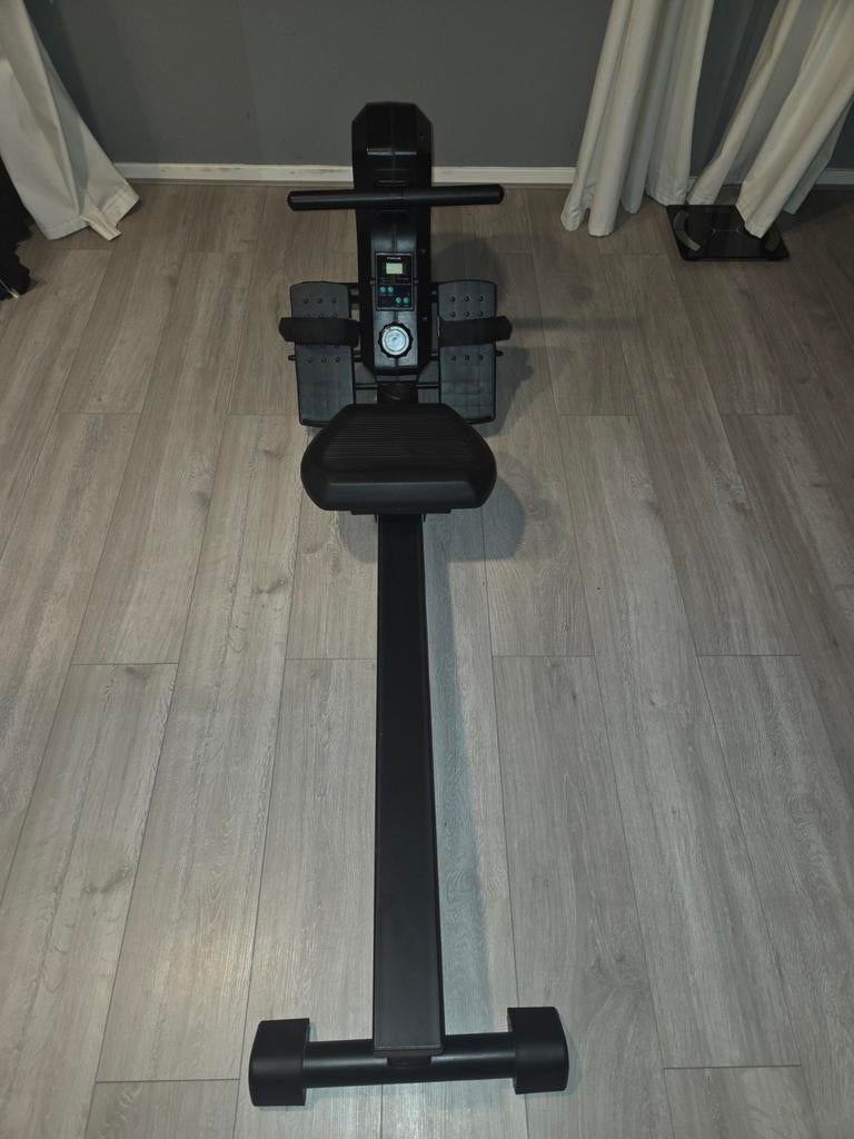 Focus Fitness Roeitrainer Row 2 Extra Lang, Sport en Fitness, Fitnessapparatuur, Ophalen, Zo goed als nieuw, Rug, Metaal
