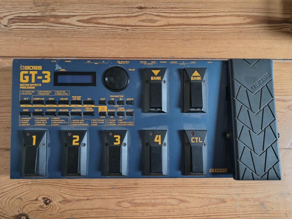 Boss GT-3 MultiFX, Muziek en Instrumenten, Effecten, Ophalen of Verzenden, Gebruikt, Multi-effect