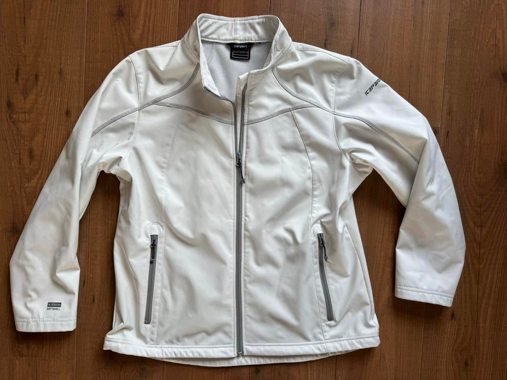 ICEPEAK soft shell zomerjas maat xxl 44, Ophalen of Verzenden, Zo goed als nieuw, Wit