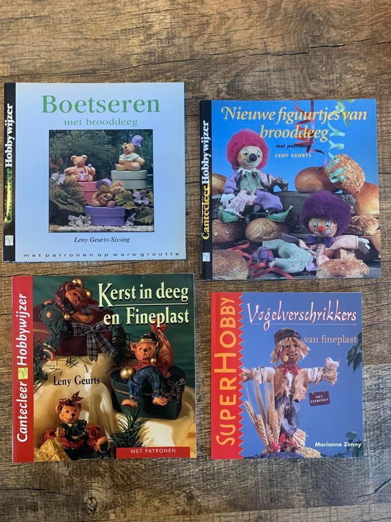 Boetseren met Brooddeeg & Fineplast - Hobbyboeken, Boeken, Ophalen of Verzenden, Zo goed als nieuw, Kleien en Boetseren, Geschikt voor kinderen