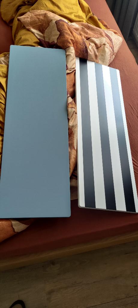 Ikea Smastad set van 2 deuren (30 x 120 cm): 1x blauw + 1x z, Huis en Inrichting, Kasten | Kledingkasten, Ophalen, Minder dan 50 cm