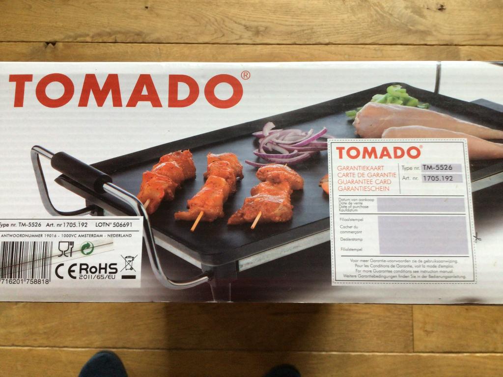 Grillplaat, Ophalen, Zo goed als nieuw, Tafelgrill