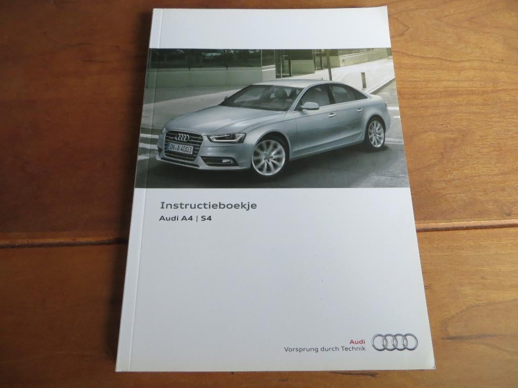 Instructieboek Audi A4, A4 Avant, A4 Allroad, Audi S4 2012, Auto diversen, Handleidingen en Instructieboekjes, Ophalen of Verzenden