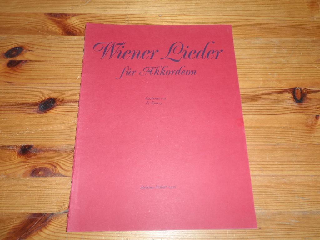 Wiener lieder fur akkordeon - e. Lorenz, Accordeon, Ophalen of Verzenden, Zo goed als nieuw, Artiest of Componist