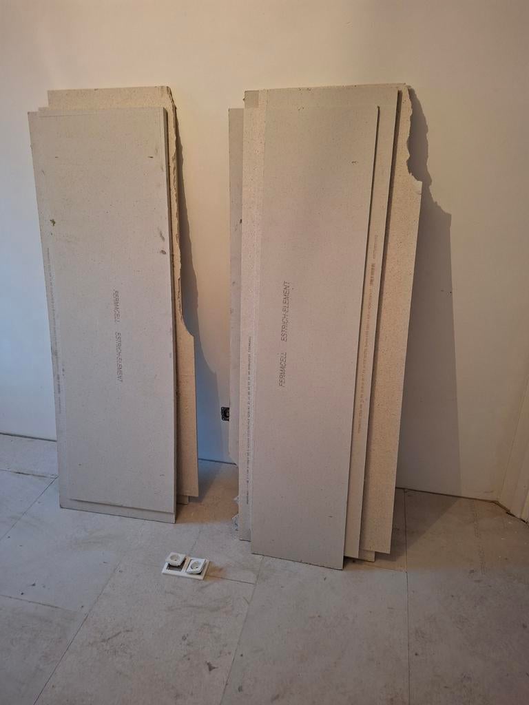 Fermacell platen restanten, Ophalen