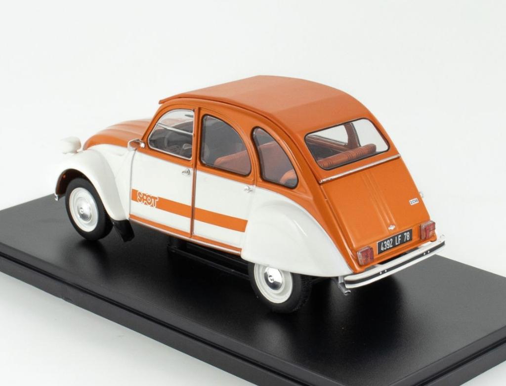 CITROEN 2CV SPOT 1976 schaal 1:24 Collection Citroen # 54, Verzenden, Nieuw, Auto, Overige merken