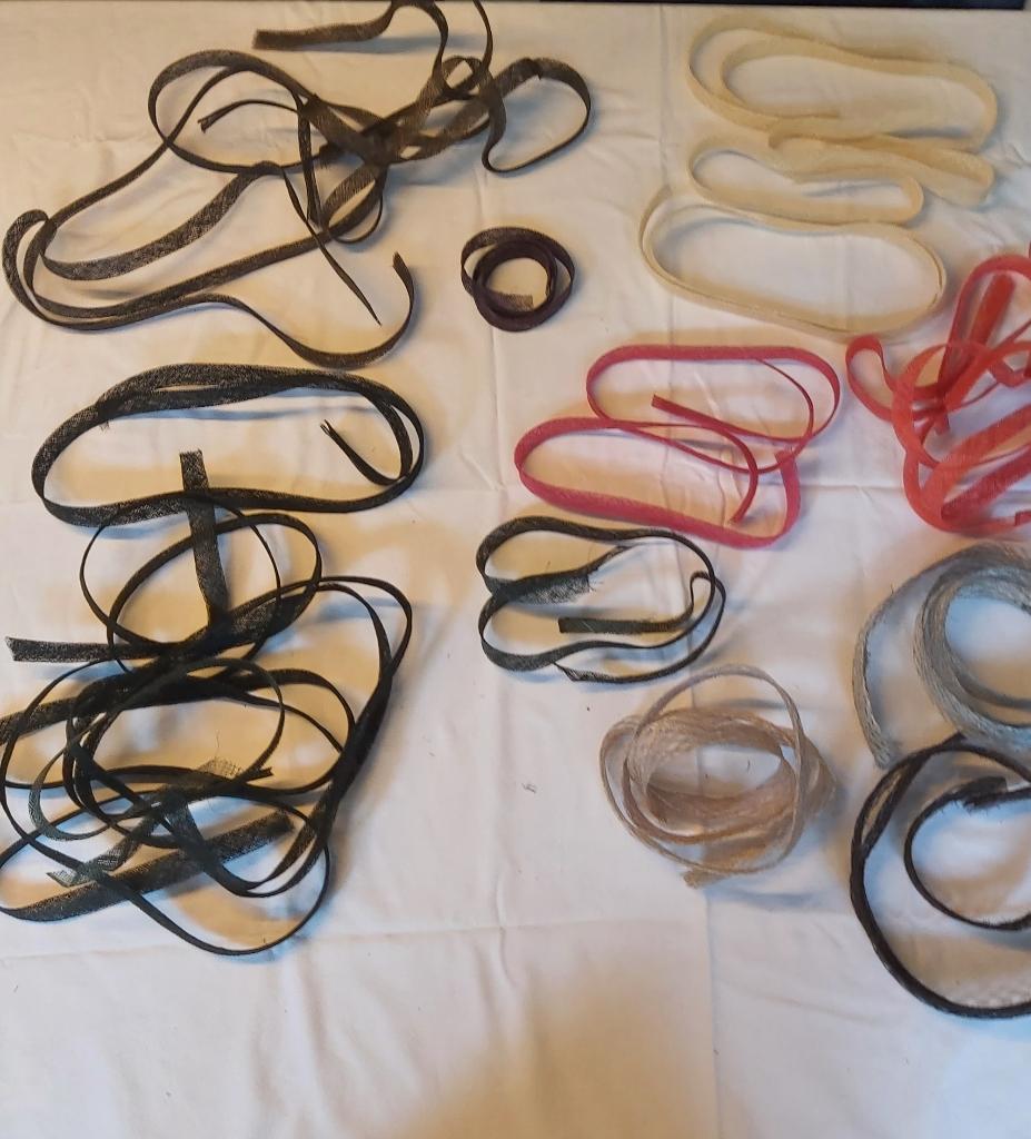 Sinamay nieuw div stroken banden hoeden maken stro creatief, Ophalen of Verzenden, Nieuw, Meerdere media, Kunst en Creatief