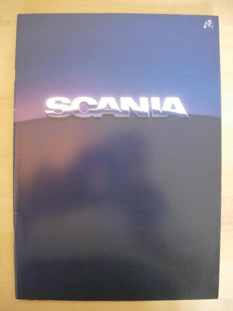 Scania 143 113 93 Brochure 1991 – Torpedo Streamline V8, Ophalen, Zo goed als nieuw, Overige merken, Scania
