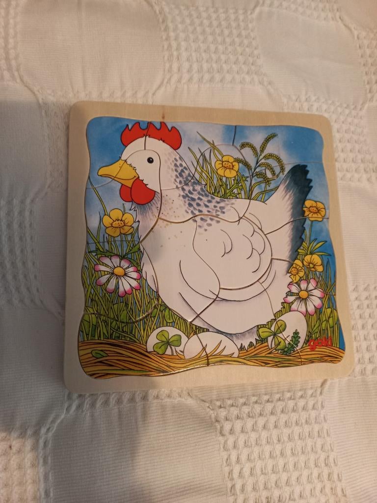 4 Lagen puzzel van Goki, Ophalen of Verzenden, Meer dan 50 stukjes, Zo goed als nieuw