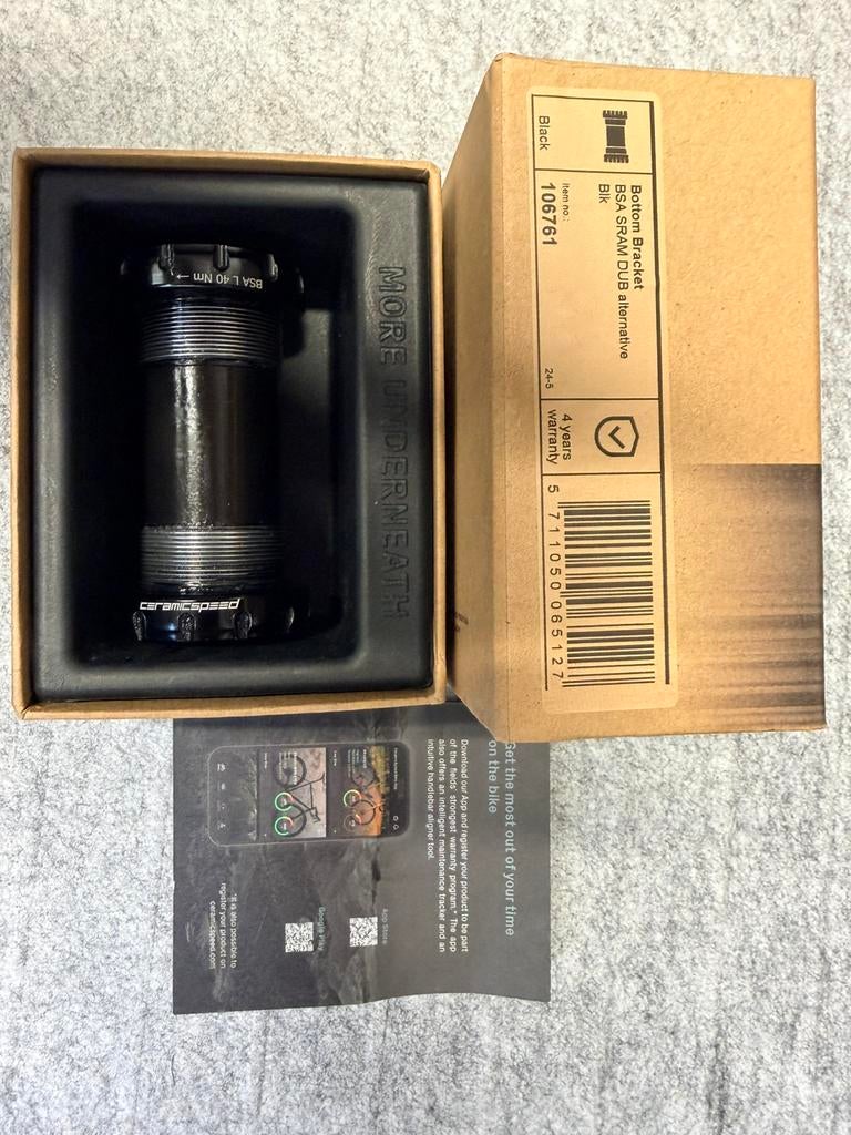 Ceramicspeed BBA SRAM DUB (zwart), Ophalen of Verzenden, Zo goed als nieuw, Overige typen