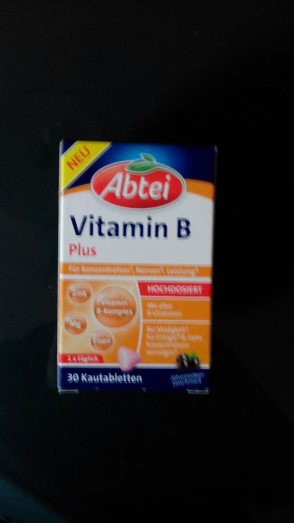 Vitamine B complex hoog gedoseerd incl ijzer, zink, jodium, Ophalen of Verzenden, Nieuw, Overige typen