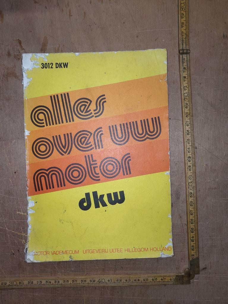Werkplaatshandboek DKW RT. 1959, Motoren, Ophalen of Verzenden, Overige merken