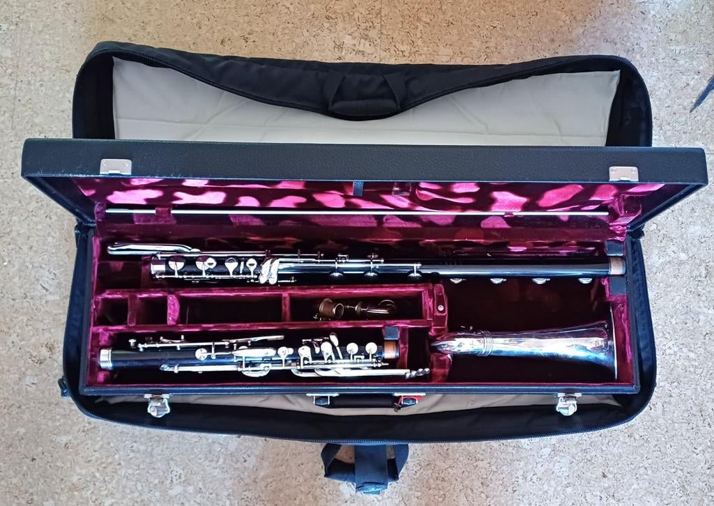 Wurlitzer Basklarinet (Reform Boehm) uit  2003, Muziek en Instrumenten, Blaasinstrumenten | Klarinetten, Gebruikt, Overige typen