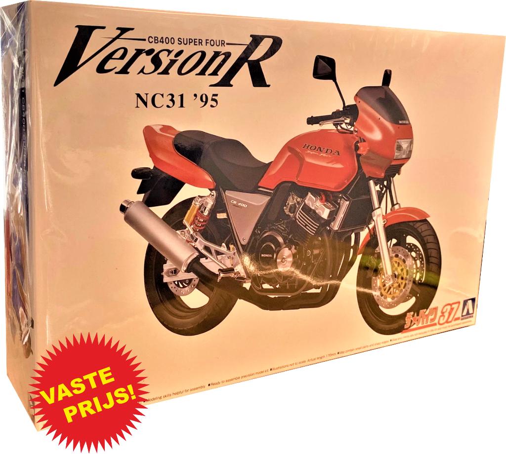 Honda NC31 CB400 Sup Four Version R '95 (Aoshima 06576) 1/12, Overige merken, Nieuw, Ophalen of Verzenden, Groter dan 1:32