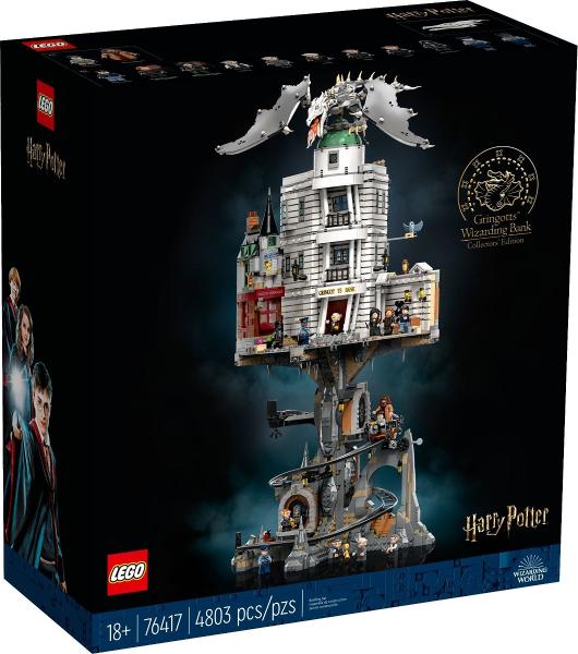 Lego | Harry Potter | Goudgrijp Tovenaarsbank | 76417, Lego, Lego, Nieuw, https://legohouse.com/en-gb/info/contact-us/