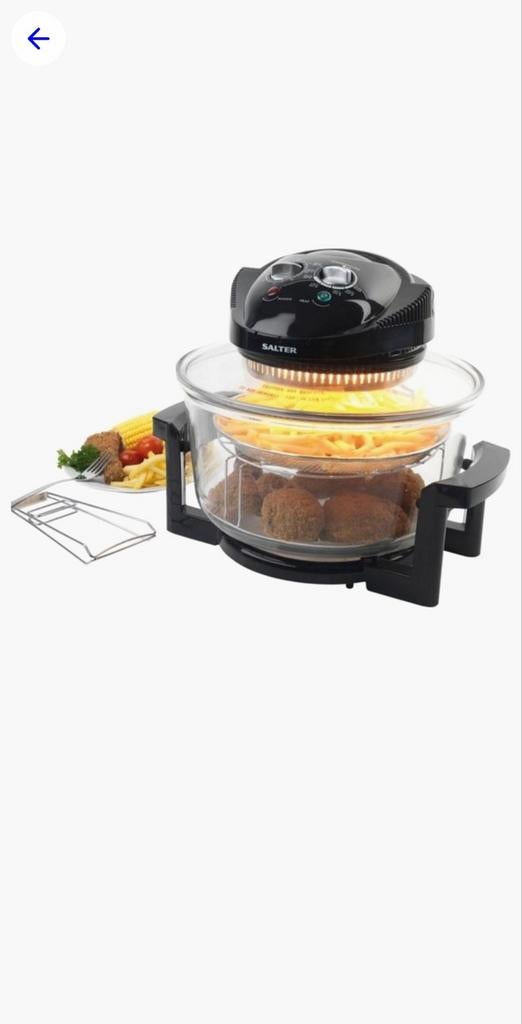 American Originals Airfryer/Hete lucht oven, Ophalen