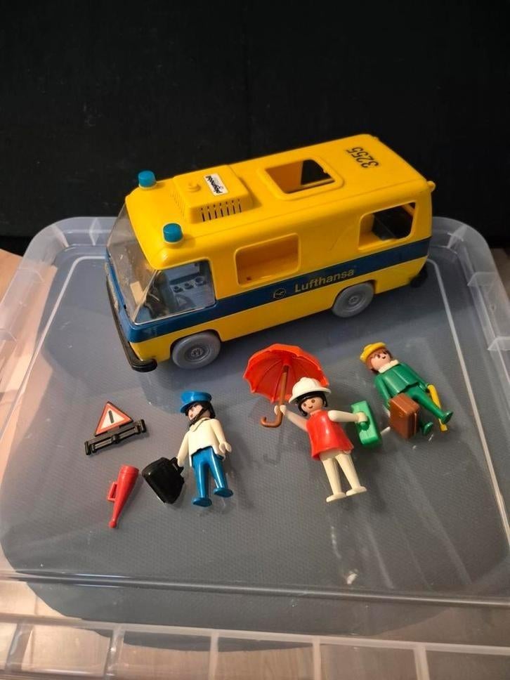 Playmobil 3255 Lufthansa Bus, Ophalen of Verzenden, Gebruikt