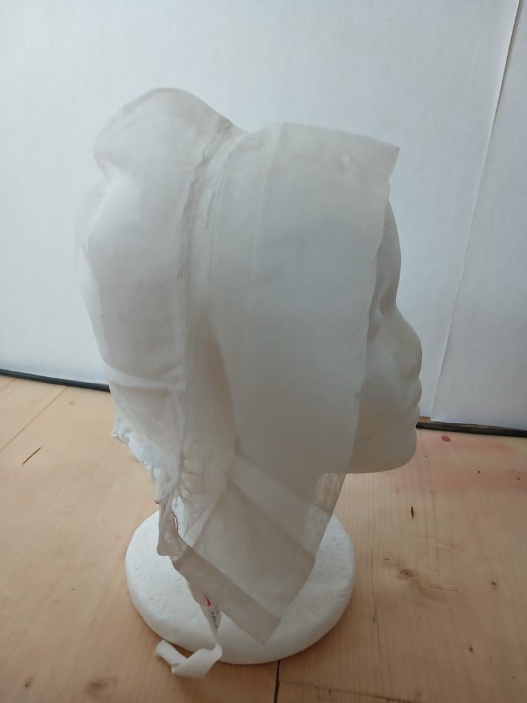 Klederdracht muts kleding Zuid-Holland routmuts antiek oud, Ophalen