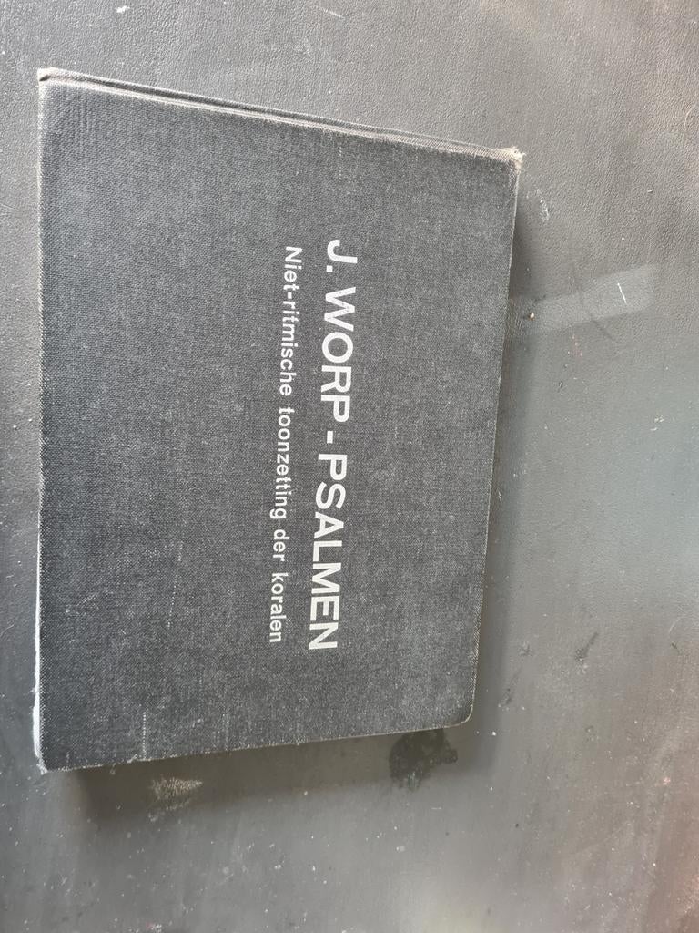 Izgst j. Worp-psalmen niet ritmisch, Ophalen of Verzenden, 2 klavieren, Orgel