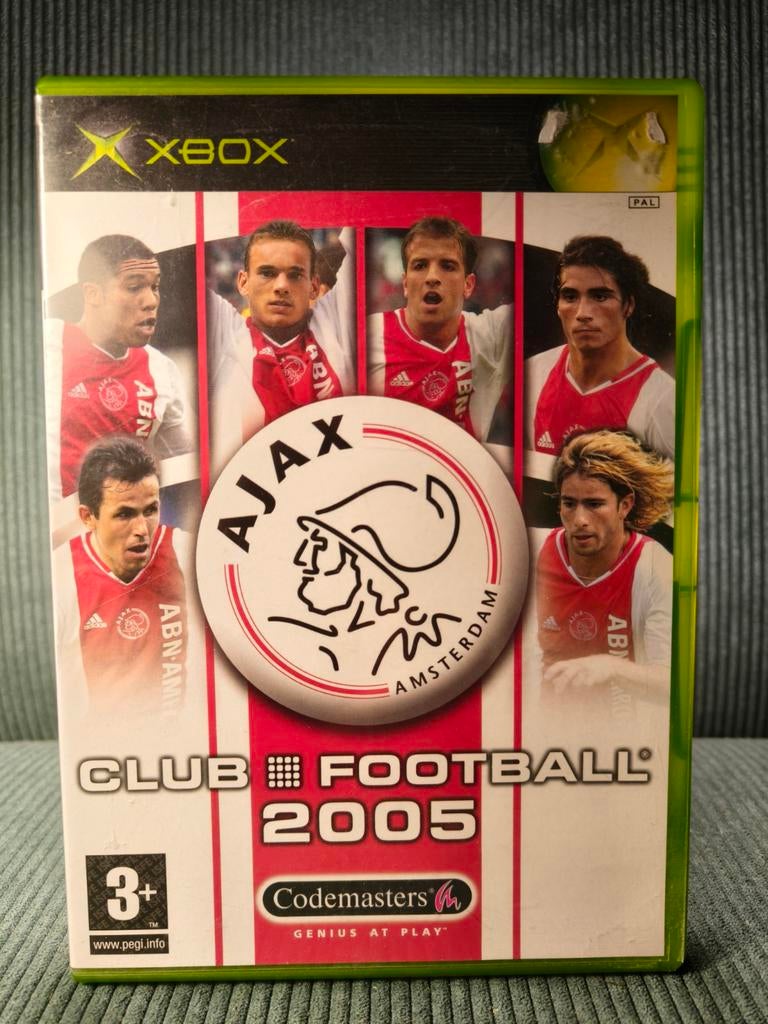 Ajax Club Football 2005 - Xbox, Spelcomputers en Games, Gebruikt, 2 spelers, Eén computer, Ophalen of Verzenden