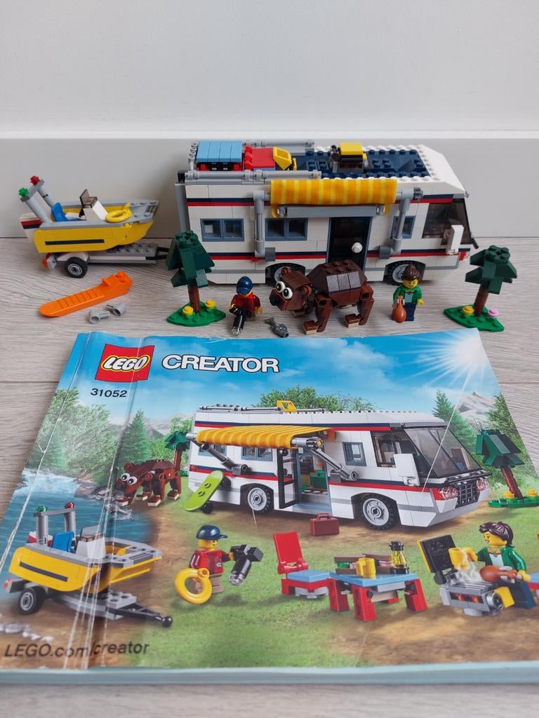 Lego Creator 31052 Vacation Getaways 3in1!
Compleet!!, Ophalen of Verzenden, Zo goed als nieuw, Complete set, Lego