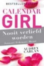 Audrey Carlan: Calendar girl, januari, februari, maart, Boeken, Ophalen of Verzenden, Gelezen