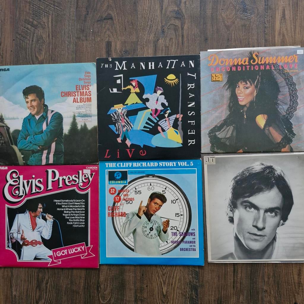 Elpees vinyl a 3 euro, Cd's en Dvd's, Vinyl | Pop, Ophalen of Verzenden, Gebruikt, 12 inch