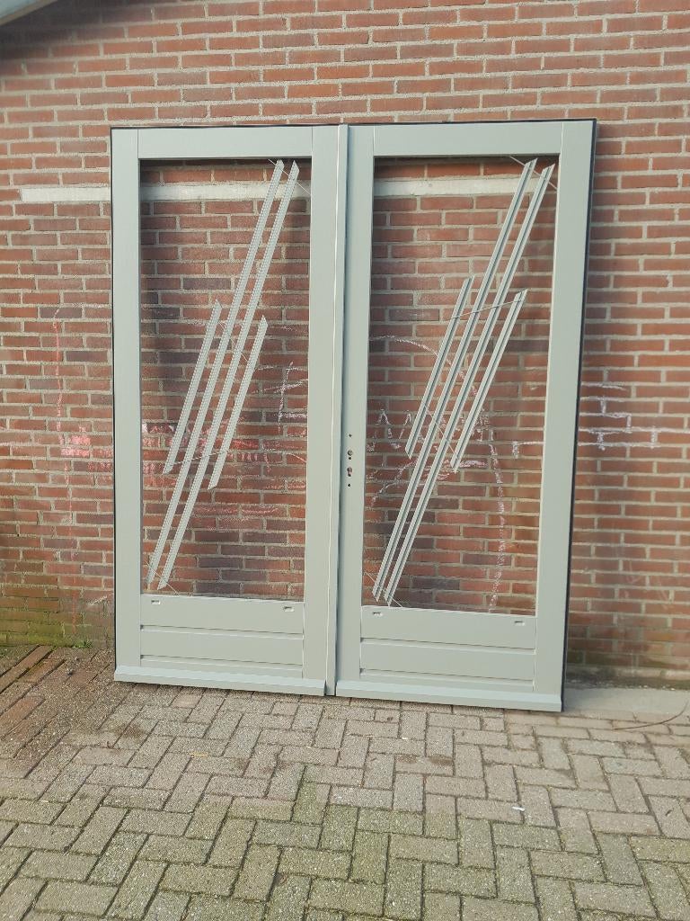 Set openslaande deuren nieuw (nr29), Ophalen, 120 cm of meer, Nieuw, Buitendeur