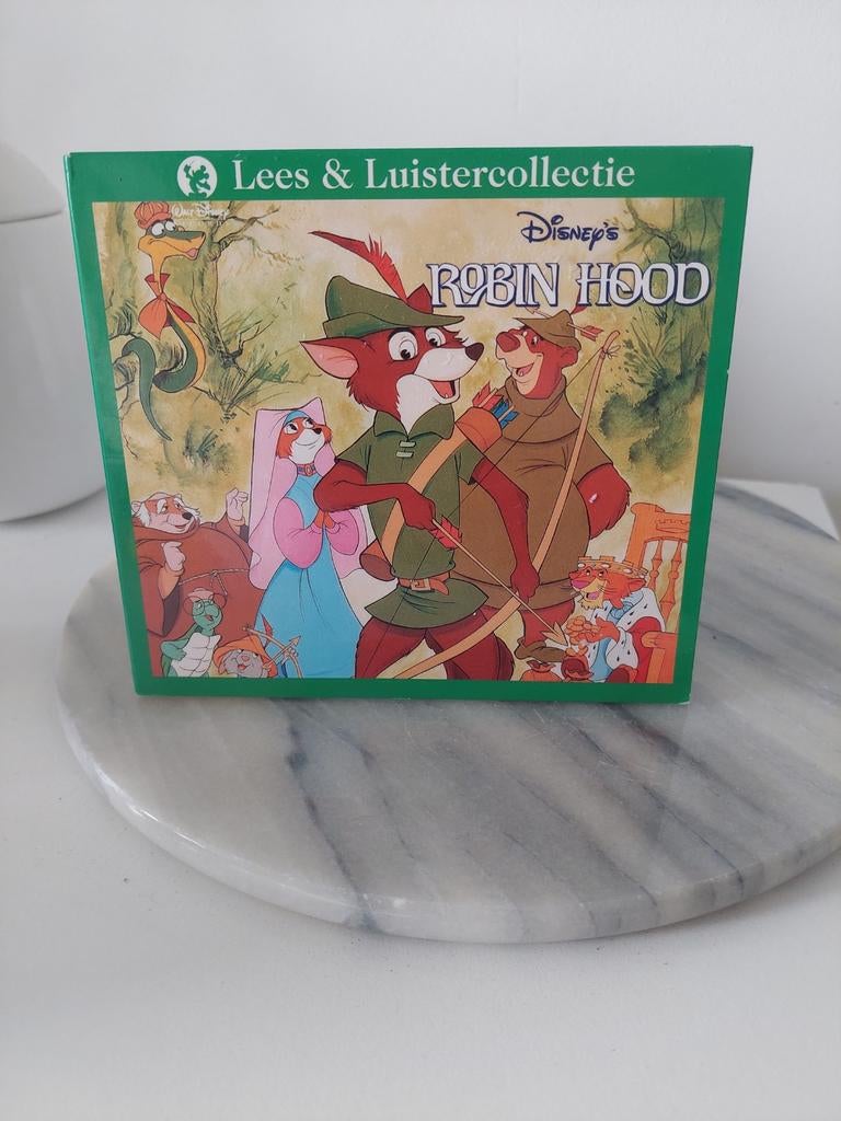 Disney Robin Hood Lees en Luisterboek, Ophalen of Verzenden, Zo goed als nieuw, Verhaal of Sprookje, 6 tot 9 jaar