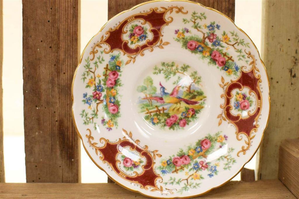 7 stuks Coalport porseleinen schoteltjes 45646, Gebruikt, Ophalen of Verzenden, Bord(en), Wedgwood