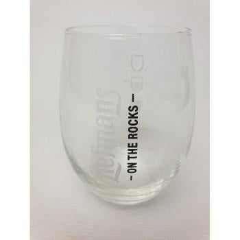 # Liefmans on the rocks glas met streepje, Verzamelen, Glas en Borrelglaasjes, Ophalen of Verzenden, Gebruikt, Bierglas