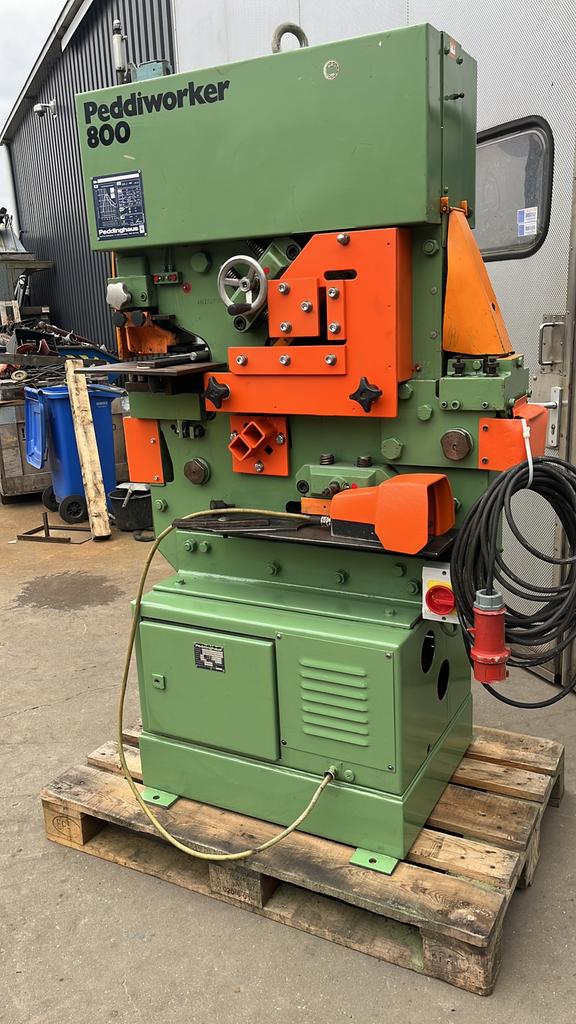 Peddyworker Type 800 Kn 80 ton met toebehoren, Ophalen of Verzenden, Gebruikt