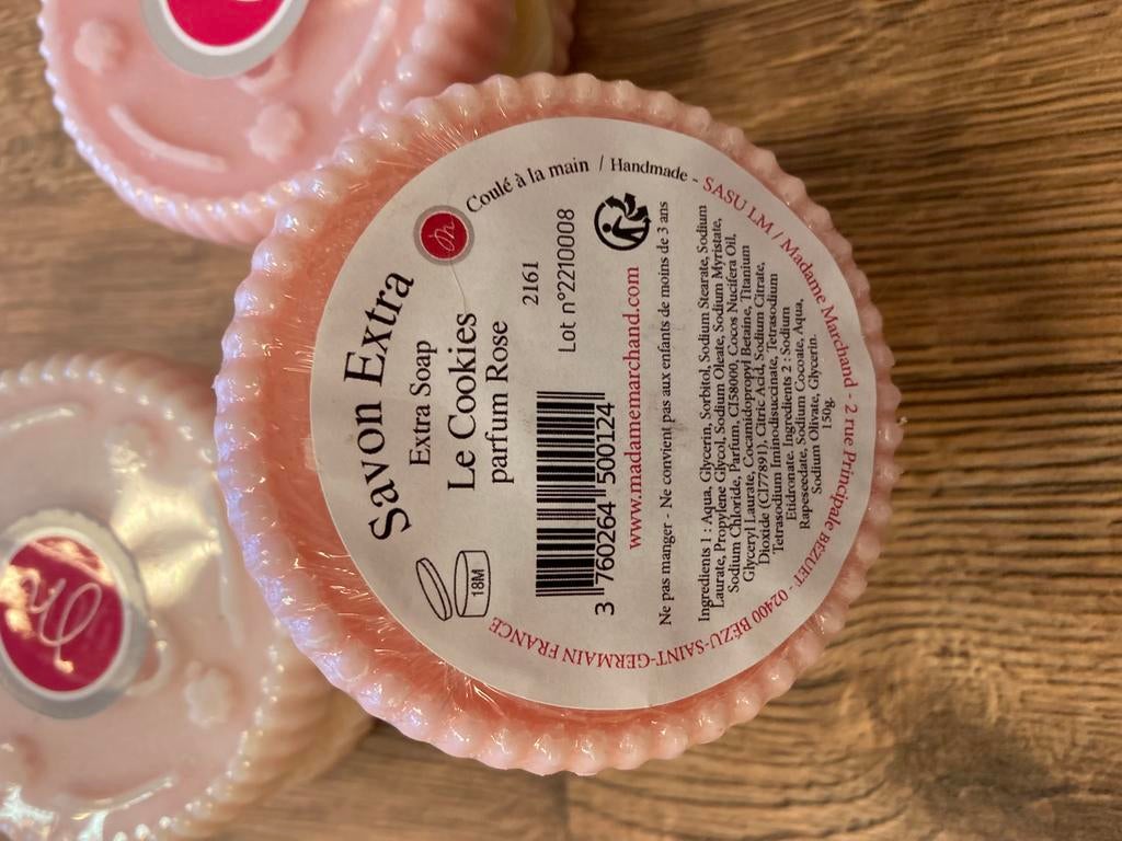 Kleine partij zeep in koekvorm van madme marchand, Ophalen of Verzenden, Zo goed als nieuw