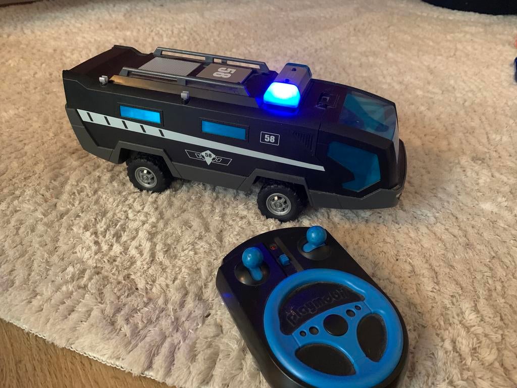 Playmobil Interventietruck 5564 met remote controle (4856), Ophalen, Zo goed als nieuw, Afstandsbediening
