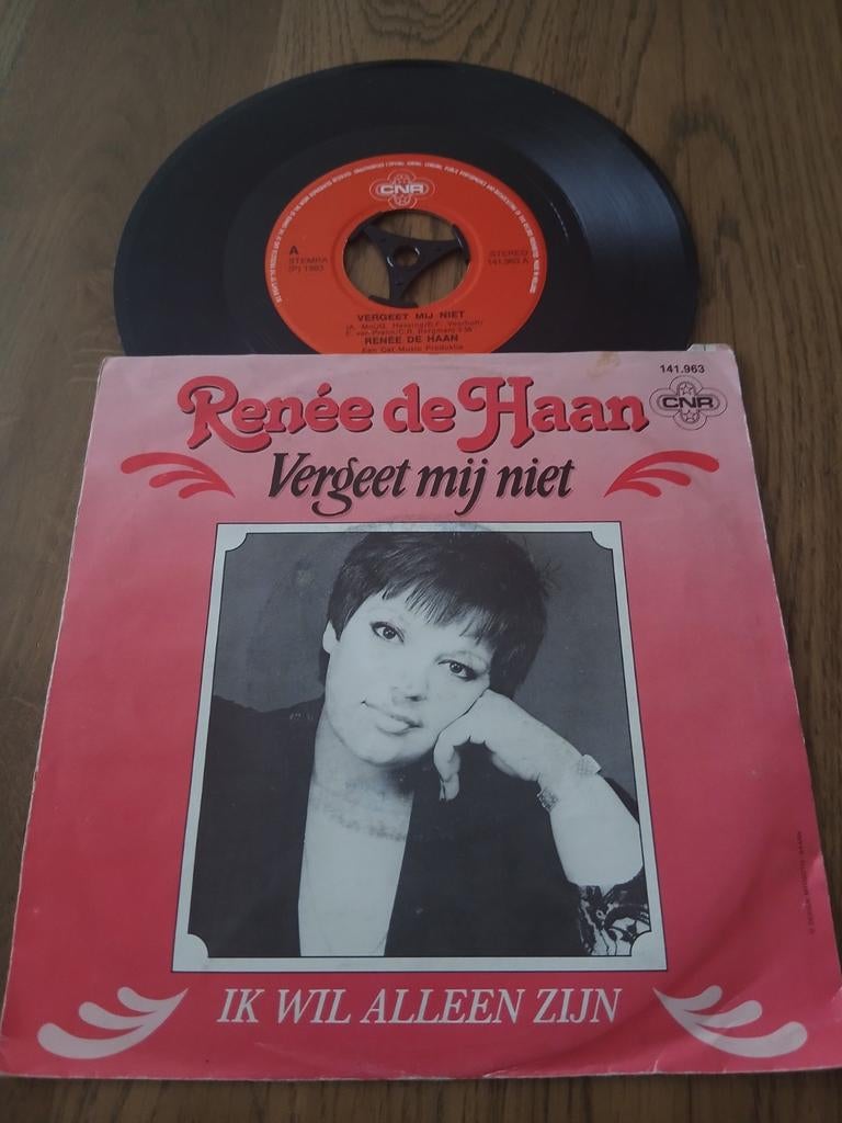 VINYL SINGLE   RENEE DE HAAN  1983, Ophalen of Verzenden, Zo goed als nieuw, Overige formaten, Levenslied of Smartlap