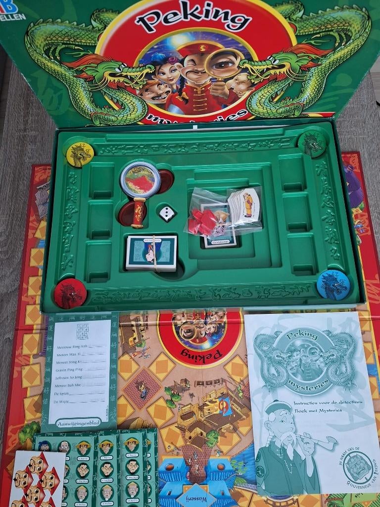 Peking Mysteries (MB), Vijf spelers of meer, Ophalen of Verzenden, Zo goed als nieuw
